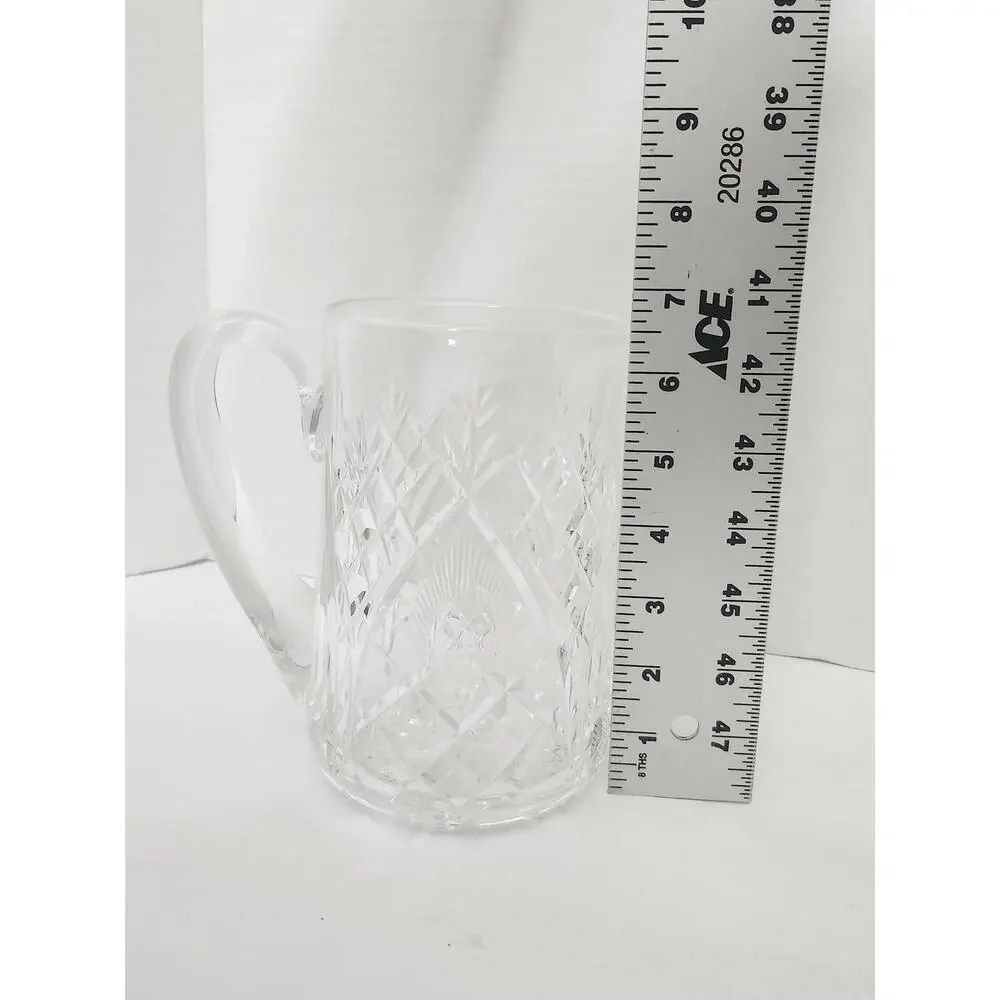 Waterford Crystal Cut Glass Pitcher Water Juice Barware Irish Glass